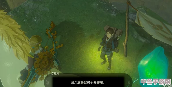 《塞尔达传说：王国之泪》中神秘白色巨马的隐藏位置！