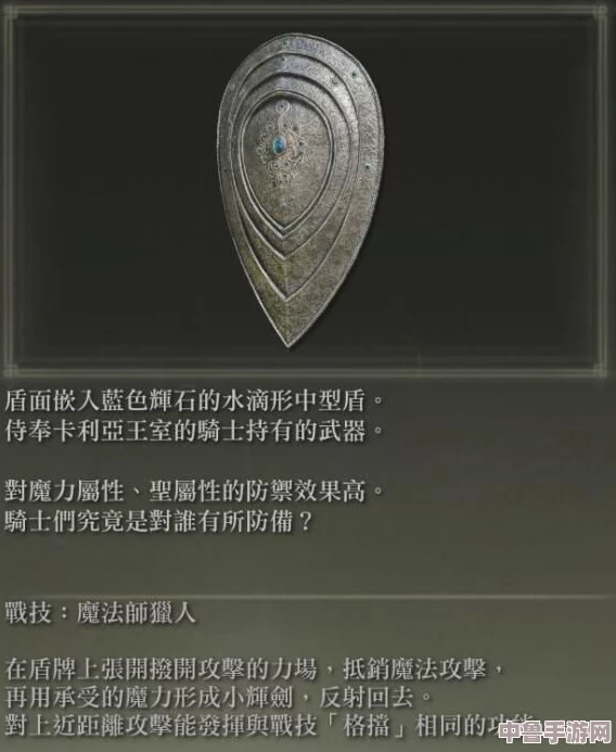 艾尔登法环：指纹石盾强力属性与独家获取攻略！