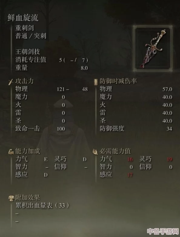 艾尔登法环：如何高效获取老头环中的强力技能——鲜血旋流秘籍！