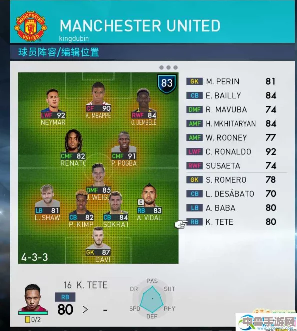 PES 2018实况足球：超新星妖人球员阵容，豪华名单大放送！